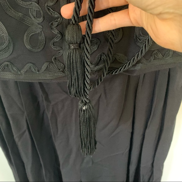 Vintage NWT 90’s Black Vest Jumpsuit • Small - Picture 7 of 13